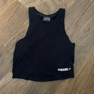 Gymshark Black Crop top